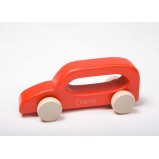 Red Wooden Car 