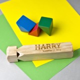 Personalised Wooden Train Whistle