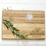 Personalised Handcrafted Oak Chopping Board