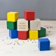Made Just For You Baby's First Wooden Block Set