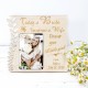  Personalised photo frame bride to parents gift