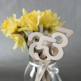 Wooden Table Numbers 