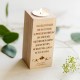 Personalised Wedding Candle For Parents 